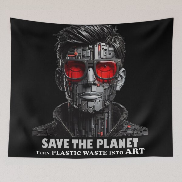 Item preview, Save the Planet Turn plastic waste into art 10 designed and sold by PictaNova.