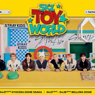 Toy world SKZ Stray Kids ot8 poster kpop boy group bang chan lee