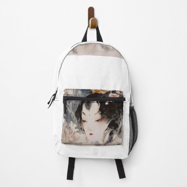 Item preview, Gentle Showers Amidst the Blush of Apricot Blossoms with a Girl designed and sold by ZZZal.