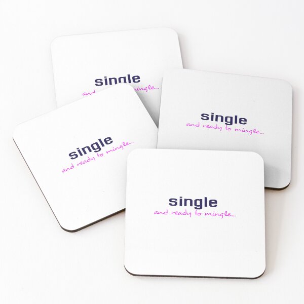 Item preview, Single and ready to mingle... designed and sold by WebBoutique.