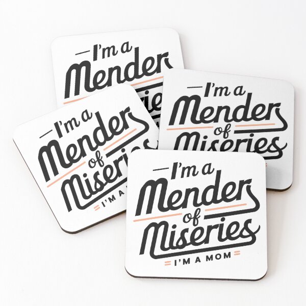 Item preview, Funny Mom T-Shirt I'm a Mender of Miseries Quote, Mother's Day Gift Tee, Comfy Casual Women's Shirt, Mom Life Fashion Apparel designed and sold by Zeng-Graphics.