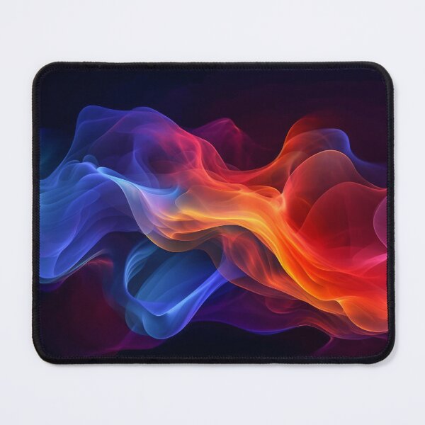 Item preview, Colorful Smoke on a Black Background. Abstract Swirling Gases designed and sold by frequent-art.