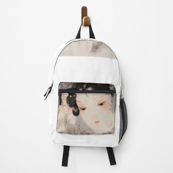 Item preview, Gentle Showers Amidst the Blush of Apricot Blossoms with a Girl designed and sold by ZZZal.