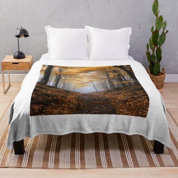 Item preview, Autumn Misty Forest Scenery designed and sold by Shirtastically.