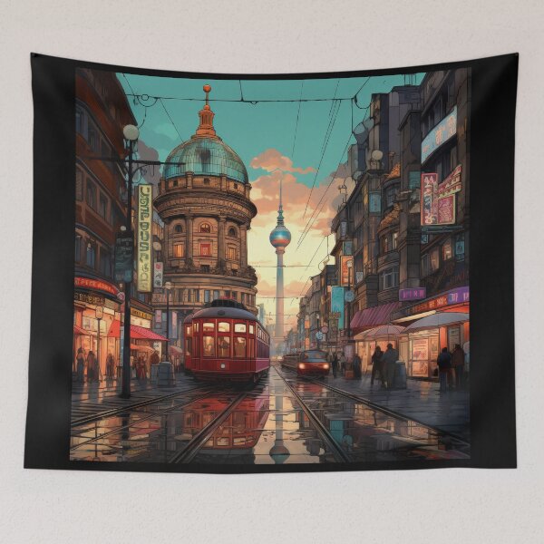 Item preview, Bustling Berlin designed and sold by Pedra Panda.