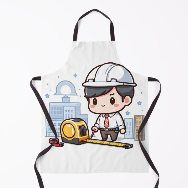 Item preview, Kawaii Architect With Architectural Shirt designed and sold by CanvasCutie.
