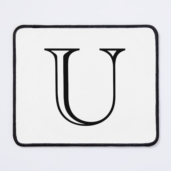Item preview, Letter U design designed and sold by xoxodesignsxoxo.