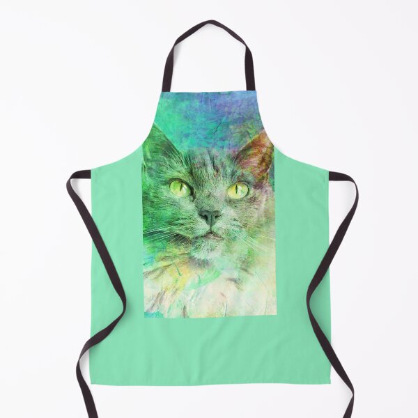 Item preview, Abstract Art With Beautiful Cat designed and sold by PandLcreations.
