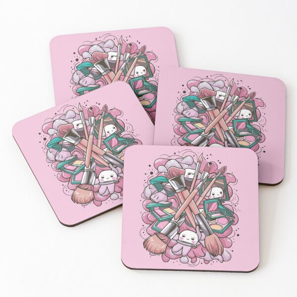 Item preview, Beauty Blush & Brush Strokes- Kawaii designed and sold by Rockin-Rainbow.
