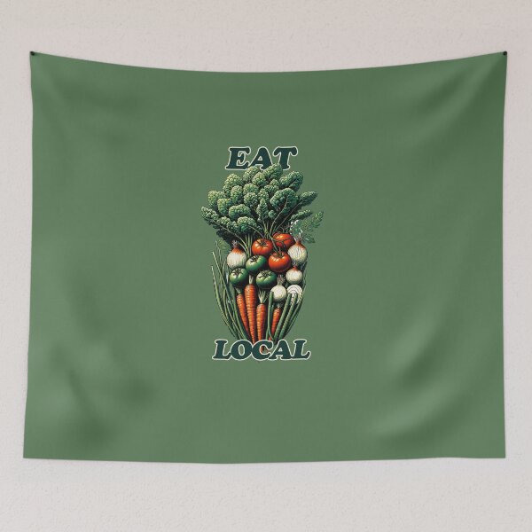 Item preview, Eat Local designed and sold by FrictionMaxxing.