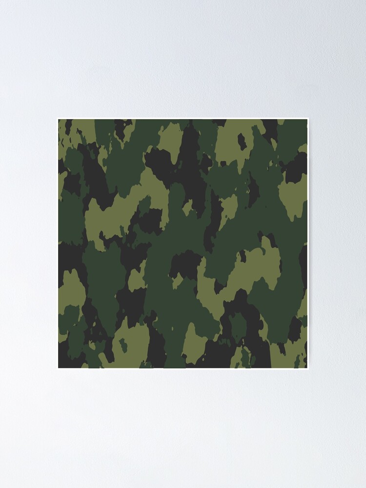 Green Camo Paper, Military Camouflage, Multicam Camo, Forest Dark