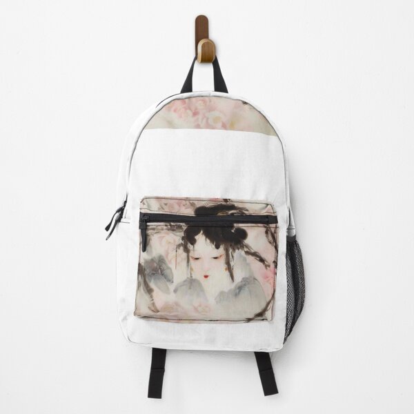 Item preview, Gentle Showers Amidst the Blush of Apricot Blossoms with a Girl designed and sold by ZZZal.
