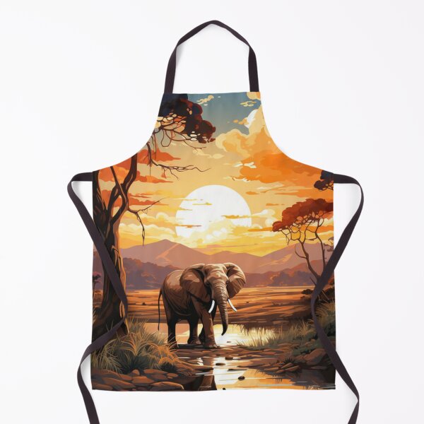Item preview, Landscape, wildlife, Elephant art work designed and sold by Slickskillz11.