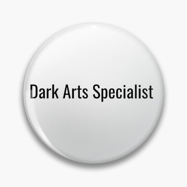 Item preview, Dark arts specialist, funny photography quote designed and sold by Merchattack.