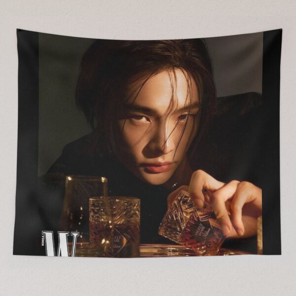 Item preview, 2024 Hyunjin Hwang Stray Kids step out work tour Rock Star Kpop ot8 stay boy group full album poster max designed and sold by Kpop-Noona.