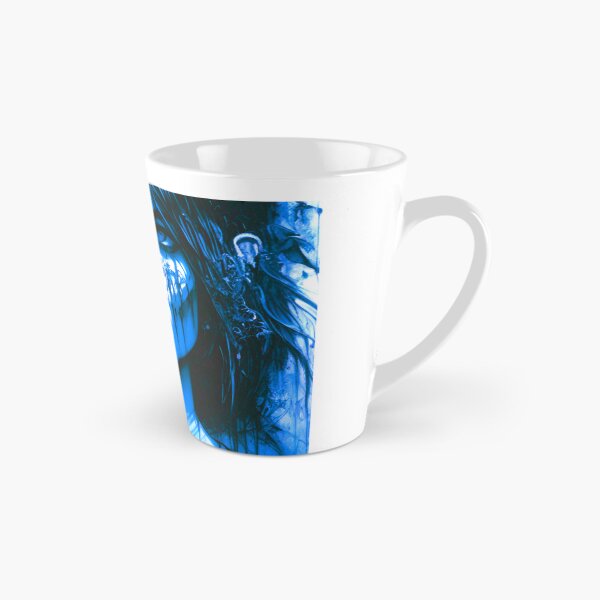 Item preview, Sapphire Enigma: Dark Fantasy Woman in Blue designed and sold by GrizzlyCollective.