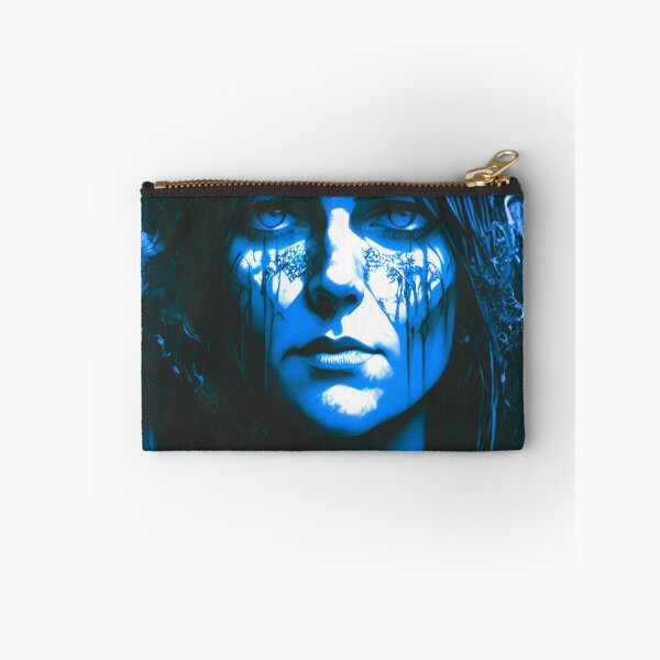Item preview, Sapphire Enigma: Dark Fantasy Woman in Blue designed and sold by GrizzlyCollective.