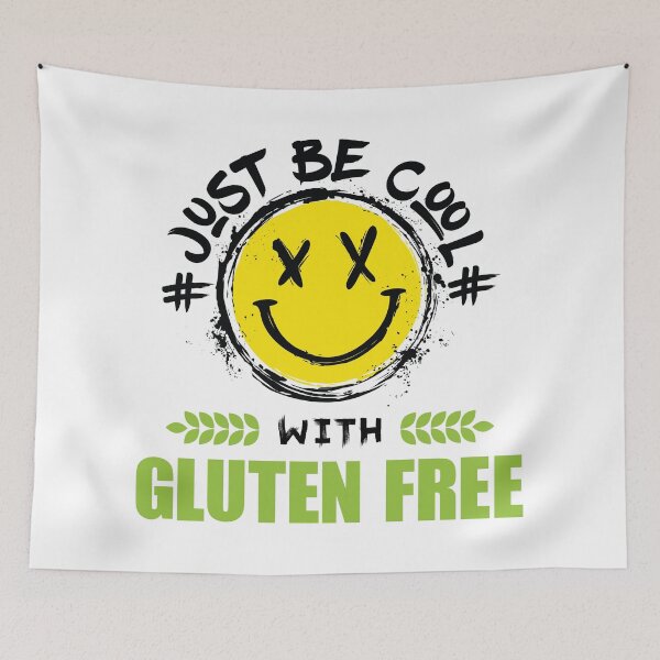 Artikelvorschau, T-Shirt-Design „Sei einfach cool mit glutenfrei“ entworfen und verkauft von MyGluteesFree77.