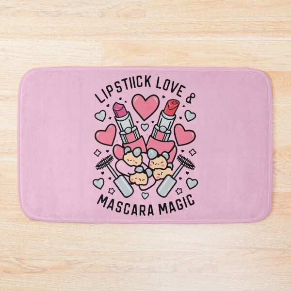 Item preview, Lipstick Love & Mascara Magic- Kawaii designed and sold by Rockin-Rainbow.