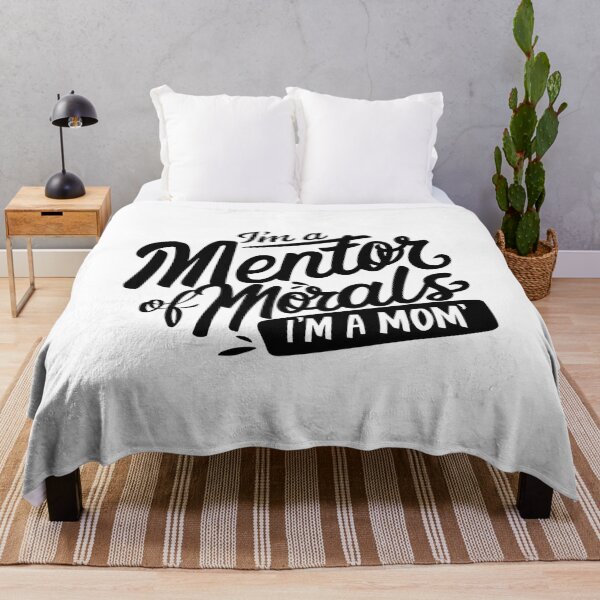 Item preview, Inspirational Mentor Mom T-Shirt, Bold Black and White Typography, Mother's Day Gift Tee designed and sold by Zeng-Graphics.