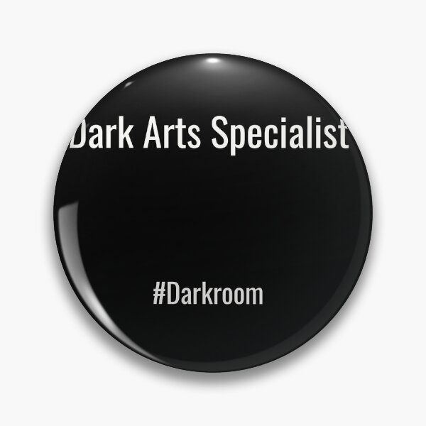 Item preview, Dark arts specialist, funny photography quote designed and sold by Merchattack.
