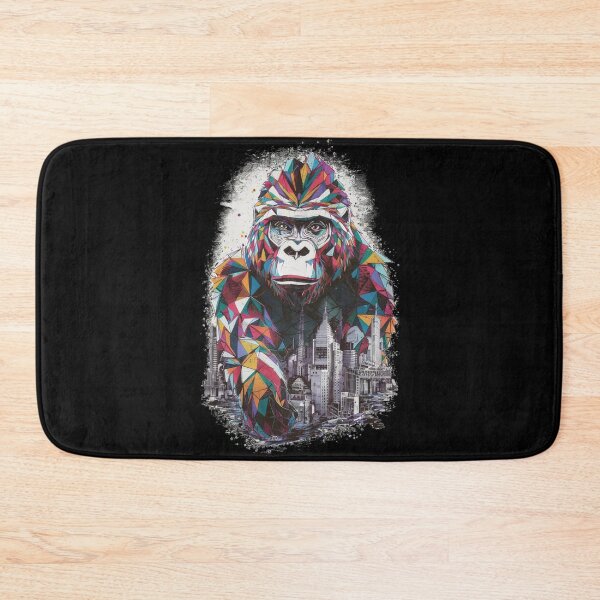 Item preview, Conceptual illustration- gorilla and city designed and sold by WildernessTints.