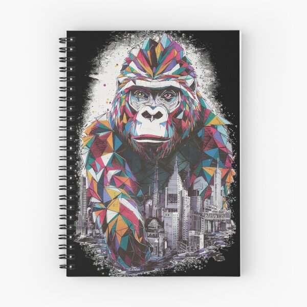 Item preview, Conceptual illustration- gorilla and city designed and sold by WildernessTints.