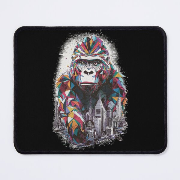 Item preview, Conceptual illustration- gorilla and city designed and sold by WildernessTints.