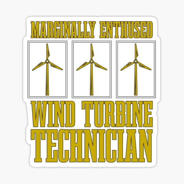 Item preview, Wind Turbine Tech Marginally Enthused Green Energy designed and sold by tshirtconcepts.