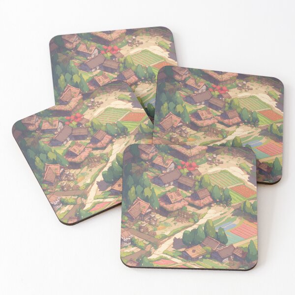 Item preview, Summer day Countryside (4)- Pixel art designed and sold by octoboobs.