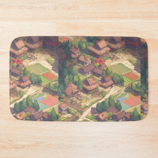 Item preview, Summer day Countryside (4)- Pixel art designed and sold by octoboobs.