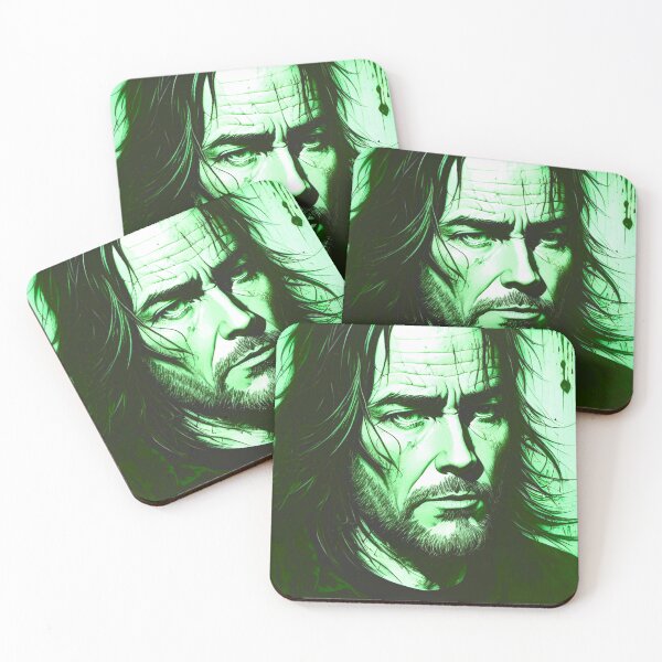 Item preview, Verdant Enchantment: Fantasy Character Bathed in Green Hue designed and sold by GrizzlyCollective.