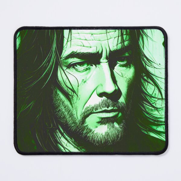 Item preview, Verdant Enchantment: Fantasy Character Bathed in Green Hue designed and sold by GrizzlyCollective.
