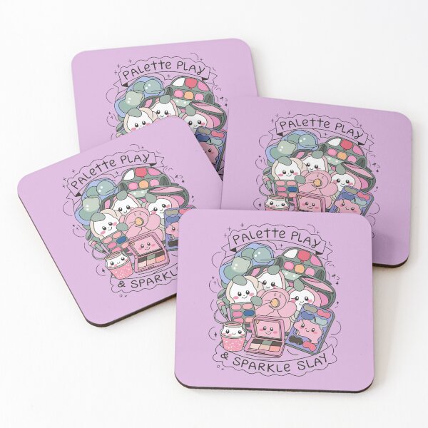 Item preview, Palette Play & Sparkle Slay- Kawaii designed and sold by Rockin-Rainbow.