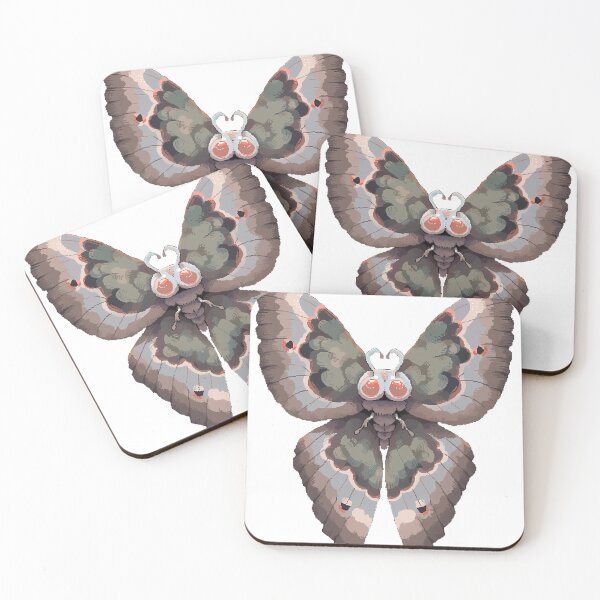 Item preview, Big Grey Moth- Pixel art designed and sold by octoboobs.