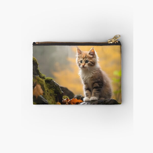 Item preview, Feline Adventures in Autumn's Foggy Forest designed and sold by Shirtastically.