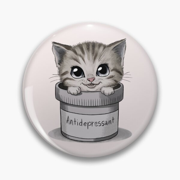 Item preview, Kitty Antidepressant designed and sold by SoulPaws.
