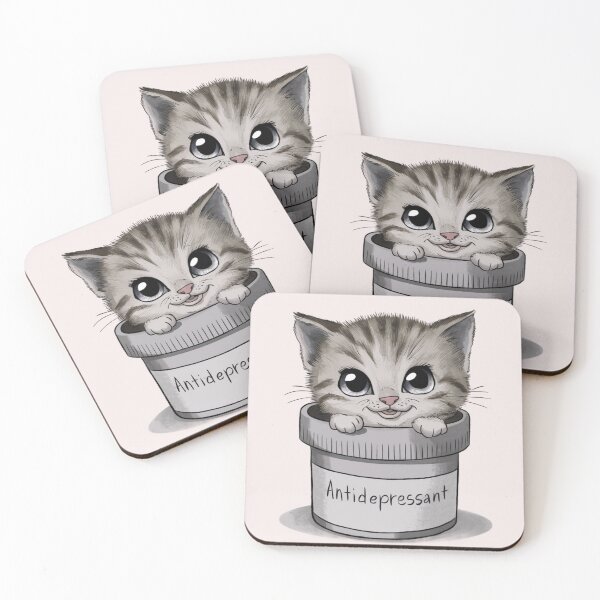 Item preview, Kitty Antidepressant designed and sold by SoulPaws.