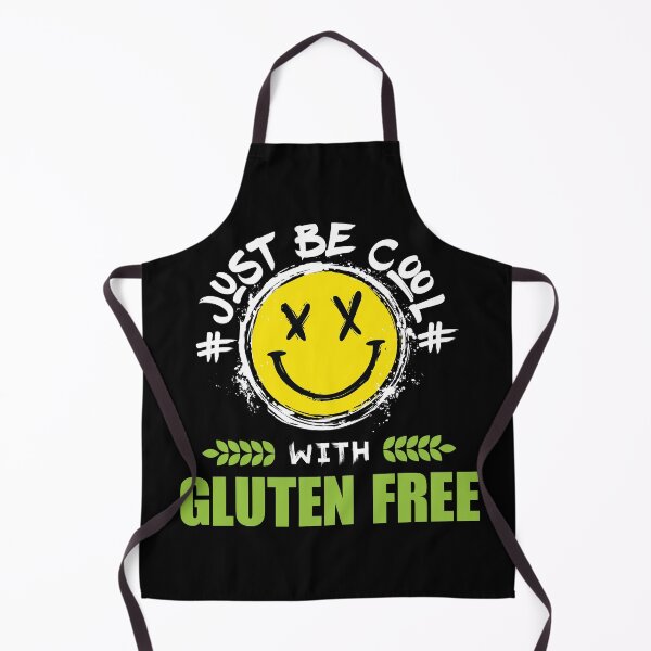 Item preview, "Just be cool with Gluten-free" t shirt dark mode design designed and sold by MyGluteesFree77.