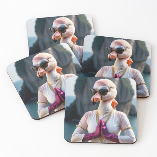 Item preview, Yoga Flamingo designed and sold by Sidney Graf.