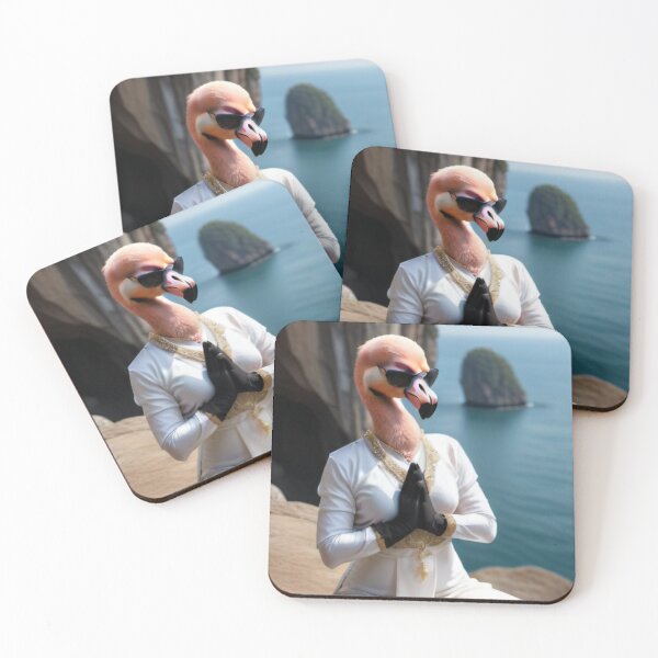 Item preview, Yoga Flamingo designed and sold by Sidney Graf.