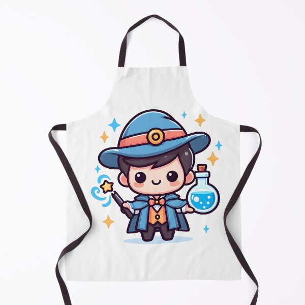 Item preview, Kawaii Magician With Mystical Hat designed and sold by CanvasCutie.