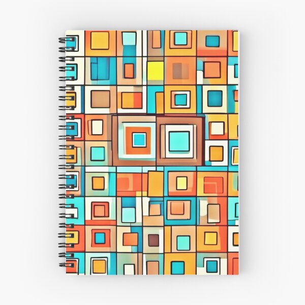 Item preview, Cartoonish Square Art: Vibrant Design designed and sold by Health And Fitness Posts e-Store.