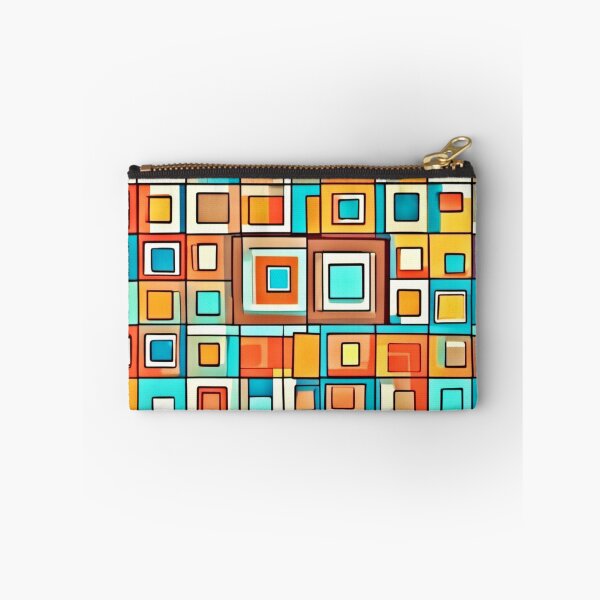 Item preview, Cartoonish Square Art: Vibrant Design designed and sold by Health And Fitness Posts e-Store.