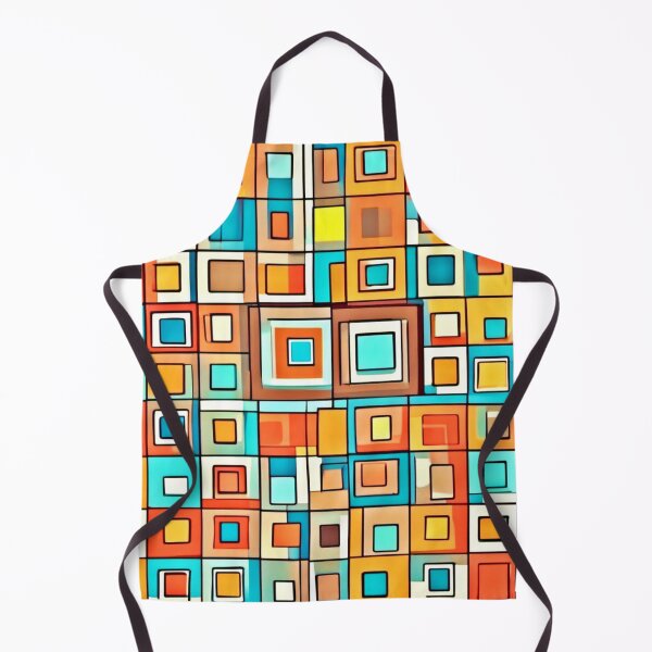Item preview, Cartoonish Square Art: Vibrant Design designed and sold by Health And Fitness Posts e-Store.