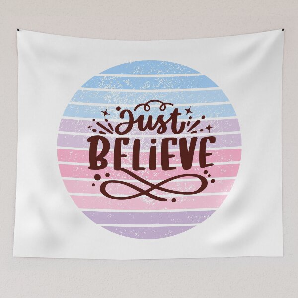 Item preview, Just Believe Classic T-Shirts designed and sold by Shalinistudio.