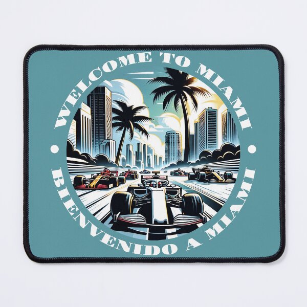 Item preview, Formula Racing Miami Grand Prix Vintage Retro designed and sold by reval-store.