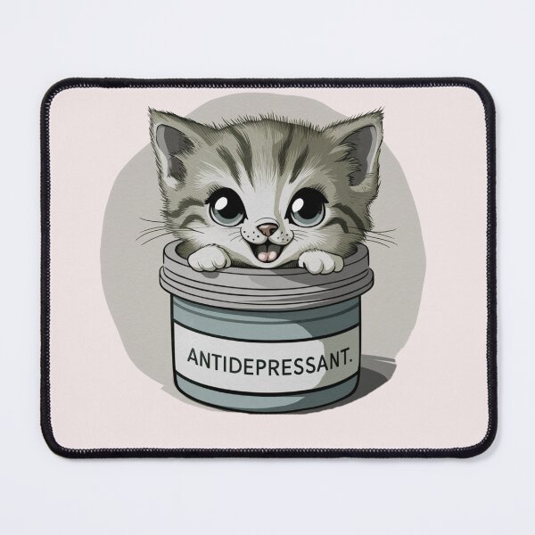 Item preview, Kitty Antidepressant designed and sold by SoulPaws.