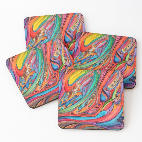 Item preview, pscodelia in painting designed and sold by Karolxpressions.