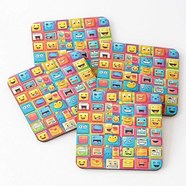 Item preview, Comic Art: Colorful Emotional Pattern designed and sold by Health And Fitness Posts e-Store.